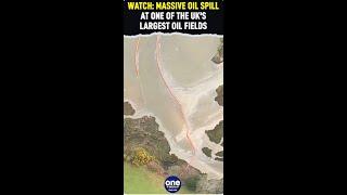 Massive oil spill at Dorset One of the UKs largest oil fields  Oneindia News