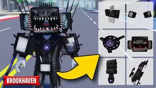How To Become ZOMBIE TITAN TV-MAN In Roblox Brookhaven