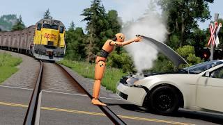 Train Accidents 19  BeamNG.drive
