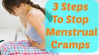 3 Steps to stop the Menstrual Cramps三個步驟讓你停止經痛Chinese Therapy