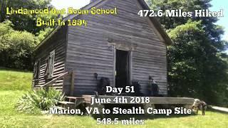 Appalachian Trail Hike Marion VA to Laurel Creek - Final Stop