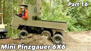 Mini Pinzgauer 6X6 build series part 16 final part