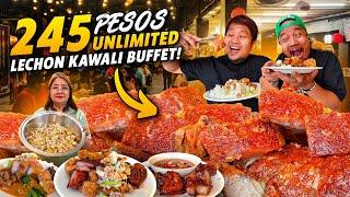 245Pesos Legit na UNLI LECHON KAWALI BUFFET dito araw-araw Eat All You Can HINDI VIRAL o TRENDING