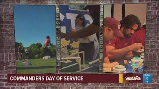 Commanders host Day of Service across the DMV