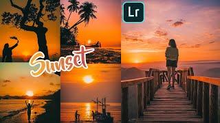 Tutorial Edit Foto Sunset  Lightroom Mobile