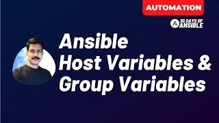 Ansible Host Variables and Group Variables  #Ansible #FullCourse  techbeatly