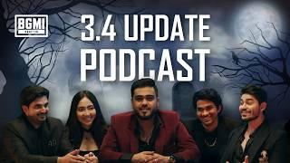 3.4 Update Podcast Ft. @KaashPlays @8bitMAMBA @Jokerkihavelii @MAVIOP @soulregaltos9810  #BGMI