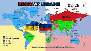 Every Countrys Position on Ukraine vs Russia 5 Days After War