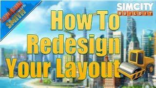 SimCity Buildit  How To Redesign Your Layout 10 EASY Steps