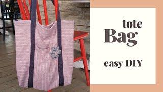 Do it yourself easy tutorial How to sew a Bag.