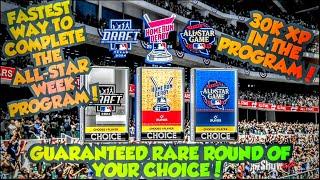 *NEW* FASTEST WAY TO COMPLETE THE ALL STAR WEEK PROGRAM IN MLB THE SHOW 24 DIAMOND DYNASTY