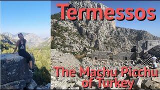 Termessos Antalya Turkey Travel Vlog - The perfect day trip from Antalya Turkey