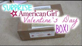 SURPRISE American Girl Valentines Day Box