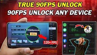 HOW TO UNLOCK 90FPS ANY ANDROID DEVICE  UNLOCK 90FPS IN BGMI  HOW TO FIX LAG IN BGMI