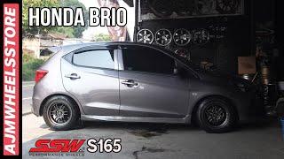 MODIFIKASI HONDA BRIO VELG SSW S165   AJMWHEELSSTORE