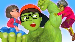 Scary Teacher 3D - NickHulk Protect Tani from Zombieland - Scary Teacher 3D Animation