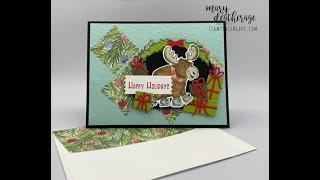 Stampin UpA Little Bit Festive DSPChristmas FriendsChristmas CardSep-Dec 2024 Mini Catalog