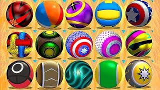 50 Ball Challenge Who is Win Going Balls vs Action Balls vs Rollance?  Race-611