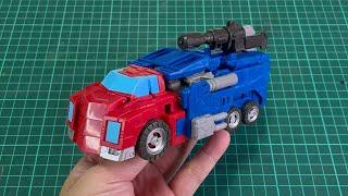 Transformers Legacy United Fractured Friendship 2-Pack Orion Pax Alt mode to Robot mode