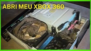 Abri meu Xbox 360 Para Limpar