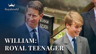 Prince William As Royal Teenager  Young Royals