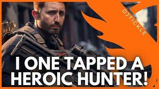 ONE TAP A HEROIC HUNTER ONE TAP BUILD #TheDivision2