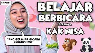 Mengenal Kata Untuk Balita - Kata Pertama Bayi Lagu InteraktifBelajar Dan Bermain Bersama Kak Nisa