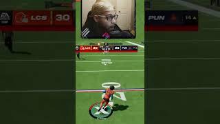 HE PLAYED THIIS???? #madden24 #madden #fyp #foryou #nfl #youtube #madden24gameplay #maddenclips