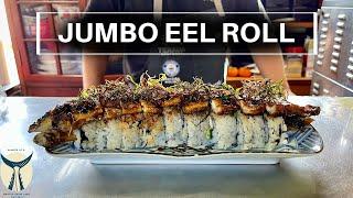 I Made An American Jumbo Eel Roll For Japanese Eel Farmer With His Eel Did They Like It?