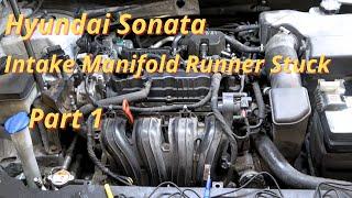 Hyundai Sonata  Engine Runs Rough - Code P0011 & P2006 Part 1