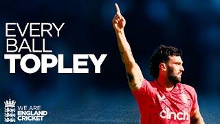 Superb T20 Bowling  EVERY BALL From Topleys Fantastic Spell  England v India 2022