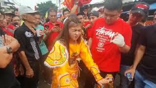 Aksi Tatung wanita cap go meh kerendang