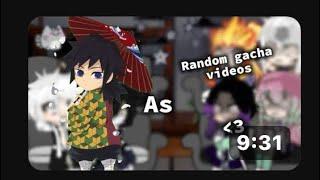 Hashiras react to giyuu as random gacha tiktoks  last part   mostly carl and gary  read desc 