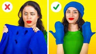 WINTER CLOTHING HACKS  Fun Ideas to Reuse Old Clothes by 123 GO LIVE