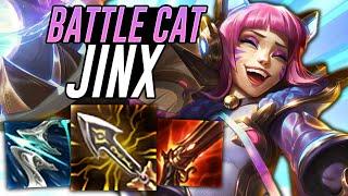 Carrying with the NEW Battle Cat Jinx Prestige Skin