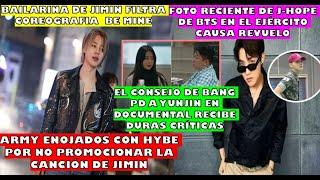 BAILARINA DE JIMIN FILTRA COREOGRAFIA DE BE MINE?FOTO DE JHOPE CAUSA REVUELOARMY CON HYBE