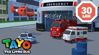 Tayo English Episode  The Rescue Team at the Emergency Center  Tayo Episode Club