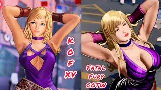 B. Jenet Fatal Fury COTW Comparison with B. Jenet KOFXV Team Garou