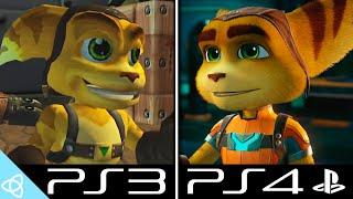 Ratchet & Clank - PS3 Remaster vs. PS4 Remake  Side by Side