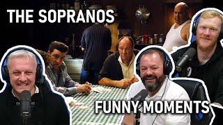 The Sopranos - Funny Moments REACTION  OFFICE BLOKES REACT