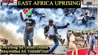 Chaos in Anglo-American Neo-colony Kenya as Parliament Burns & Police Shoot at Protestors 10 Dead