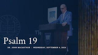 Dr. John MacArthur  September 4 2024