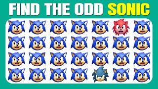Find the ODD One Out Sonic the Hedgehog Edition ⭕ Easy Medium Hard Levels Quizzer Odin