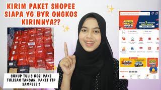 SELLER SHOPEE WAJIB PAHAM  KIRIM PAKET SHOPEE SIAPA YG BAYAR ONGKIRNYA??