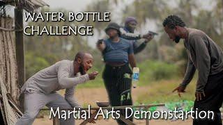 Water bottle challenge MARTIAL ART DEMONSTARTION