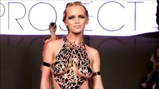 Olia Artanova  The Black Tape Project Fashion Show  Miami Swim Week 2019