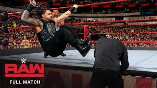 FULL MATCH - Roman Reigns vs. Baron Corbin – Universal Title Match Raw September 17 2018