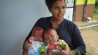 Avash & Adarsh rice feeding ceremony