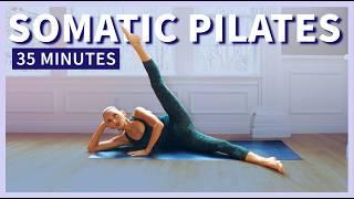 Somatic Pilates + Yoga Exercises   Complete Full Body 35 minutes