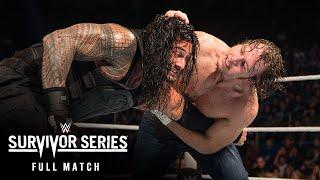 FULL MATCH Roman Reigns vs. Dean Ambrose — WWE World Heavyweight Title Tournament Final Match